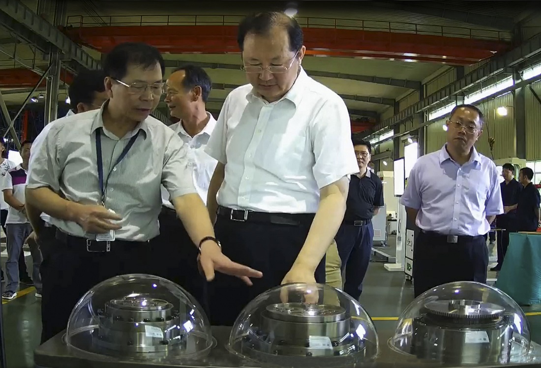 The Deputy Secretary of the Guangdong Provincial Committee������Guangzhou Municipal Party Committee Secretary ,Ren Xuefeng and his party to visit the Greatoo